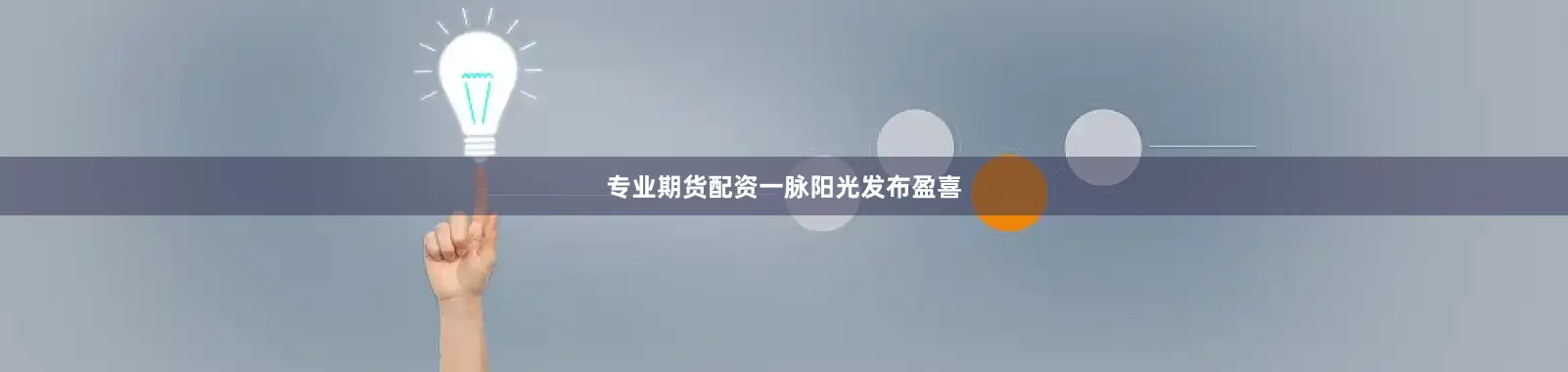 专业期货配资　　一脉阳光发布盈喜